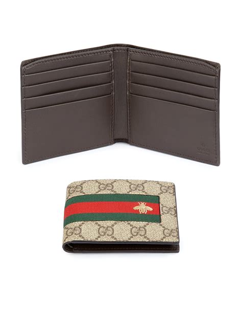 replica gucci men's wallet|gucci dollar bifold men's wallet.